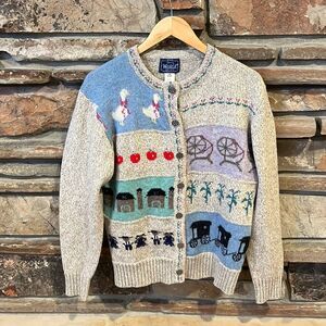 Vintage Woolrich Cardigan Cottagcore